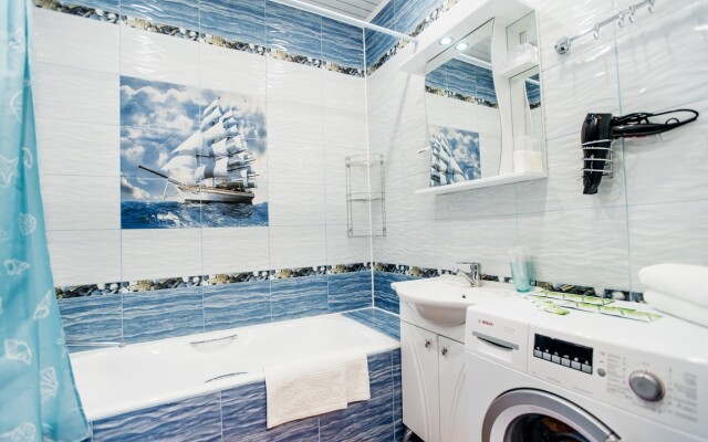 Апартаменты Двухкомнатные на Переулке хрустальном 27 на 15 этаже