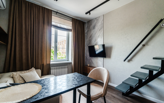 Lyuks Studiya V Stile Minimalizm Apartments