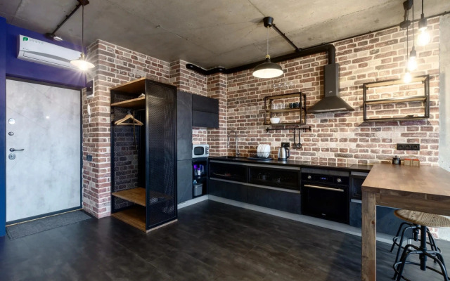 Апартаменты Дом у Дона Студия Лофт на 19 этаже с видом на ДОН