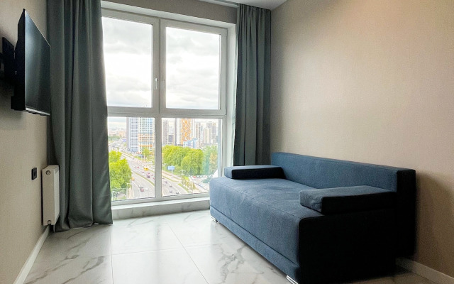 V Novom Zhk Vozle Metro Aerodromnaya v Centre Minska Flat