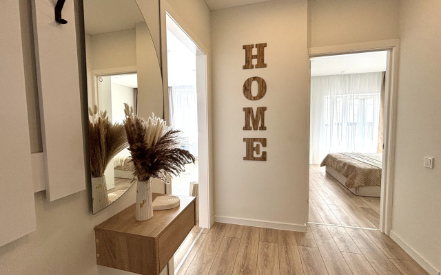 Квартира BestHome Евродвушка стильная светлая в центре города