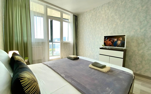 Studiya s Shikarnym Vidom na More Magnoliya Flat