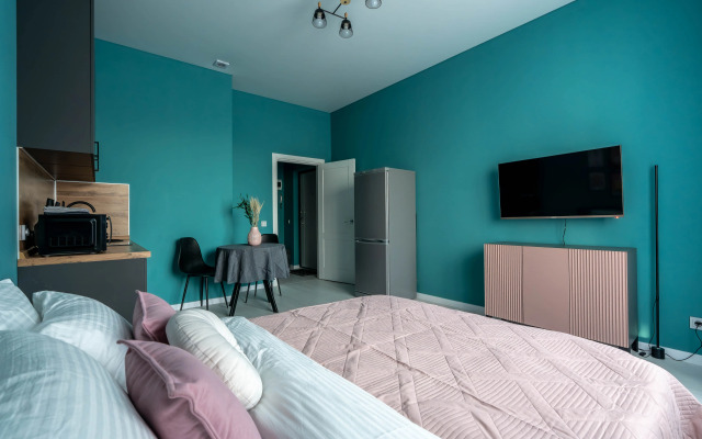 Квартира Яркая студия на Пулковском шоссе