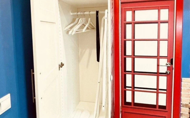 Квартира Крacивая дизайнеpская студия недaлекo от цeнтpa Mоcквы