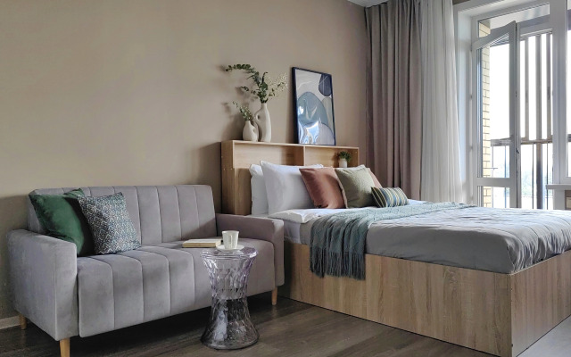 Velvet S Balkonom I Vidom Na Reku Flat