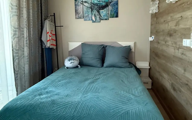 Квартира Уютная студия с видом на залив Золотой Рог