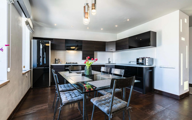 Апартаменты Crown39 - Gaidara 155 - 2к №76: 96 м2, 6 этаж из 8