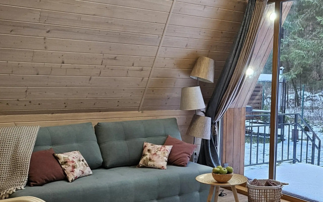 Частный дом светлый А-фрейм