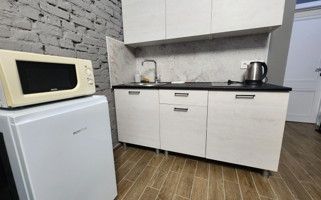 Квартира cтудия в стиле лофт в историческом здании