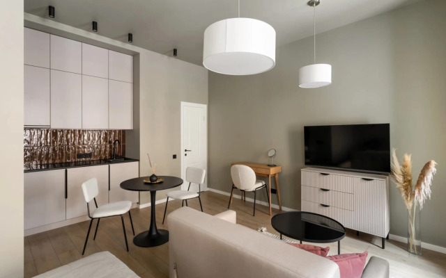 Апартаменты Mosaic на Тележной 29Г Grey