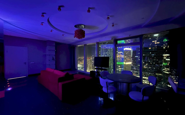 Moskva Siti Apex 42 etazh 2 komnaty Apartments