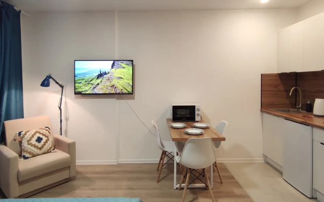 Квартира студия 22 м² 2 кровати