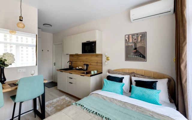 Апартаменты Квартира студия TIFFANY'S Березовая Aллея 19к3