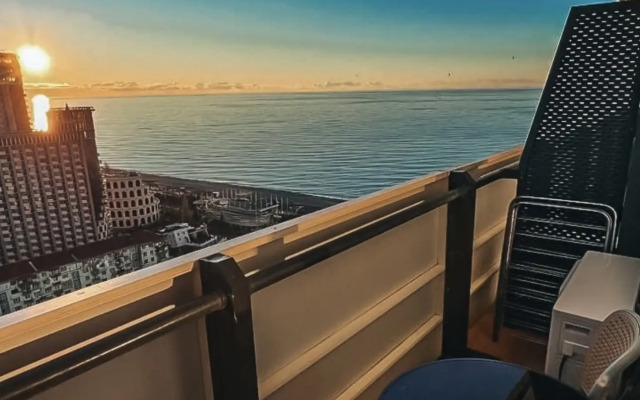 Magical Sunset at Sea Apartment Hotel