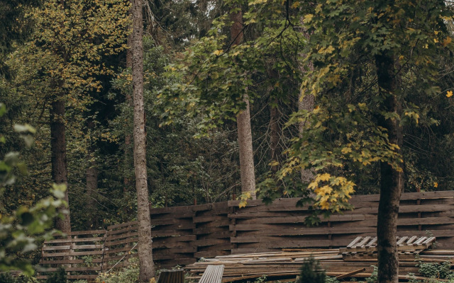 Шале Сфера Агат в лесу на Живописной улице