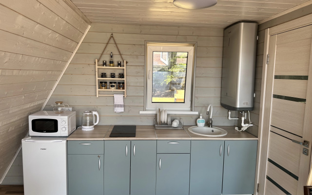 Глэмпинг Домики A-frame С Чаном или Купелью-Фурако