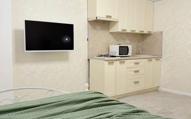 Апартаменты Студия возле Моря для Двоих на цокольном этаже