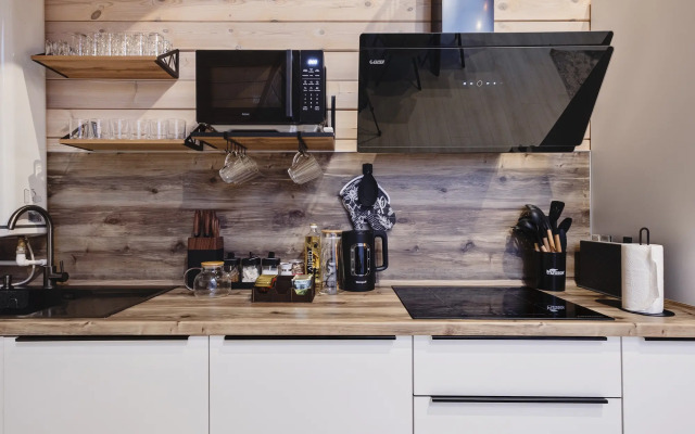 Частный дом С баней и террасой