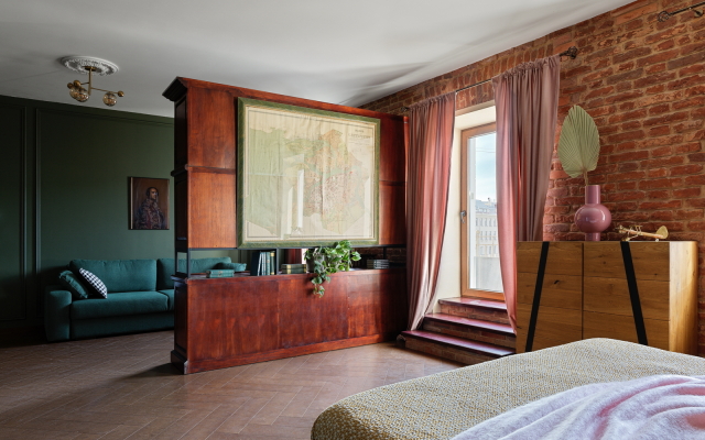 Апартаменты Gallery 130 кв.м с Террасой, Видом на Набережную Фонтанки и БДТ