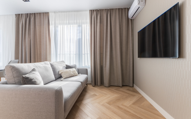 Апартаменты Happy Nova Стильная Трехкомнатная Квартира Рядом с Центром