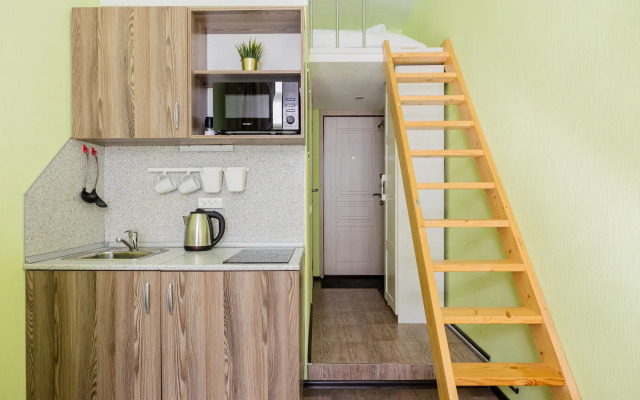 Апартаменты Двухуровневая Студия Рядом с Невским Проспектом