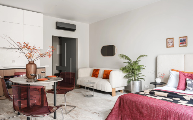 Квартира Элегантная Без Компромиссов с Паркингом в ЖК Бизнес-класса в Центре Москвы