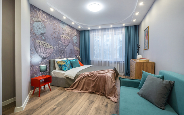 Квартира трехкомнатная Queenstay Остров мечты на Коломенской