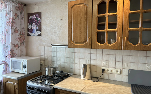 Uyutnaya s panoramnym vidom na tsentr goroda Flat