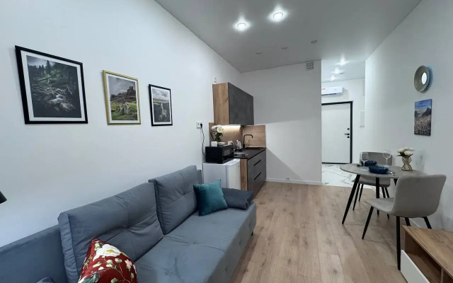 Uyutnaya Studiya Soft Whisper Na Otkrytom Shosse Apartments