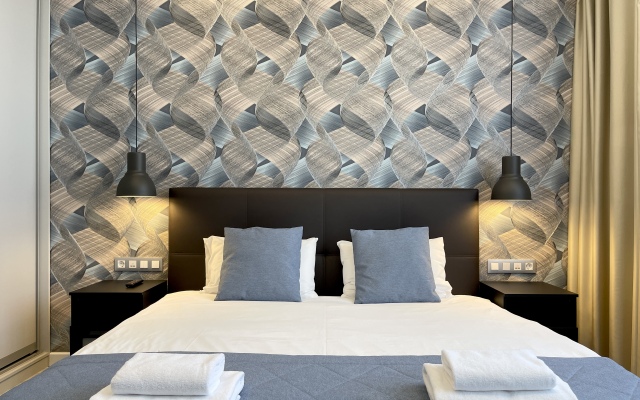 Апартаменты Fresh двухкомнатные с 2 спальнями и ванной