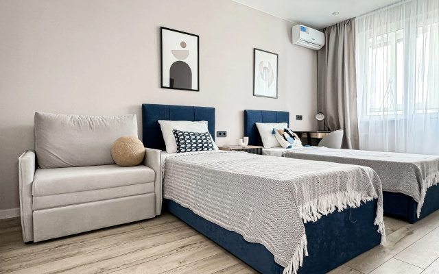 Квартира Двухкомнатная 50 м2 Синее небо