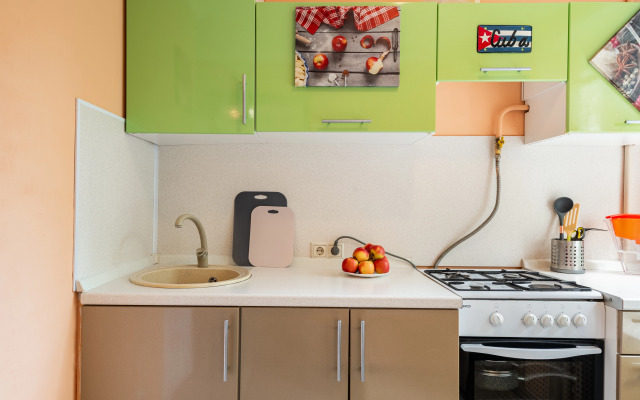 Prostornaya dvukhkomnatnaya Natali u parka Zyuzino Flat