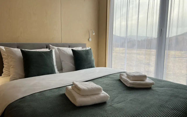 Modulny Dom Sny Altaya S Panopamnym Vidom Na Tajgu I Goru Splyk Private house