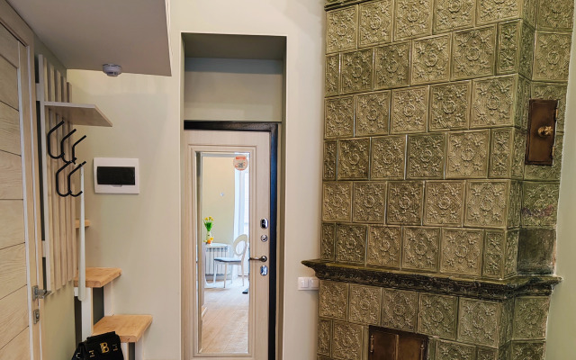 Апартаменты с балконом и камином