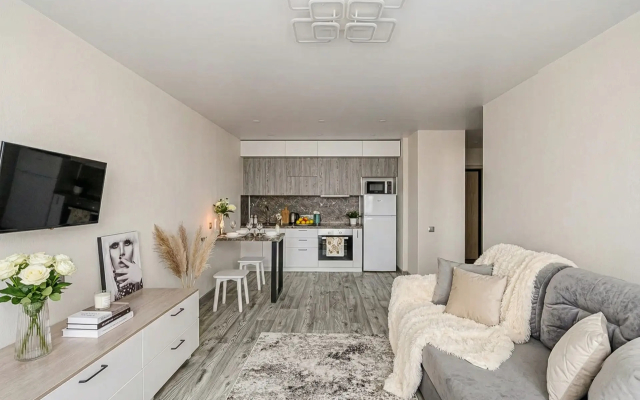 Апартаменты Stepanenkov Евродвухкомнатная квартира на улице Владимира Заровного 34