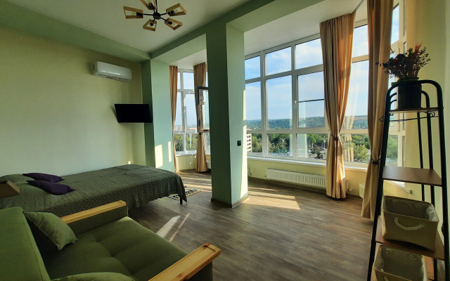 1-комнатные апартаменты, 40 м², 8 этаж — фото 1