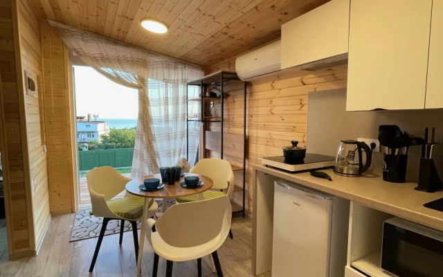 Частный дом Дом Теремок зеленый