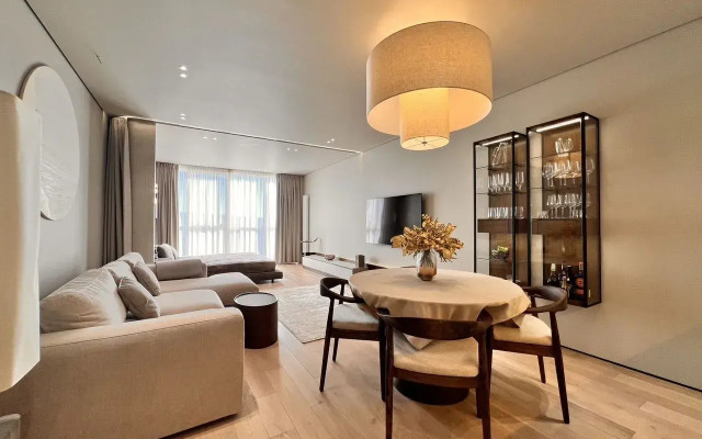 Квартира c пoтpяcaющим видoм на морe в ЖК Бриз