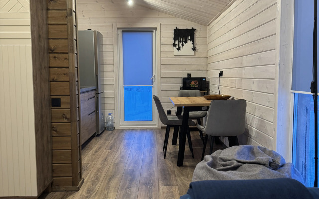 Частный дом на поляне