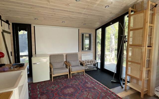 Бунгало С террасой и чаном