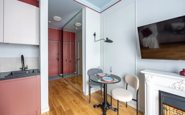 Апартаменты Этюд в багряных тонах