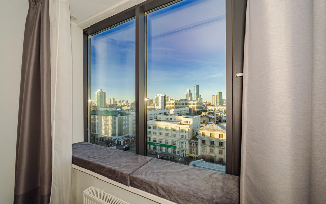 Апартаменты Rooms-ekb in Radius Central House с видом на город (9 этаж)