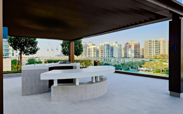 Uyutnye 1Br Apartamenty v Creek Harbour Apartments