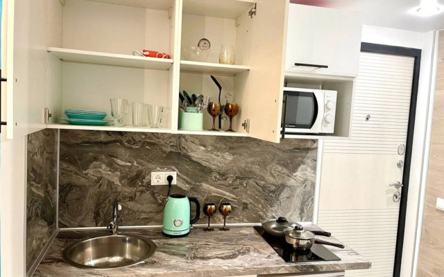 Квартира Двухуровневая студия с панорамным остеклением