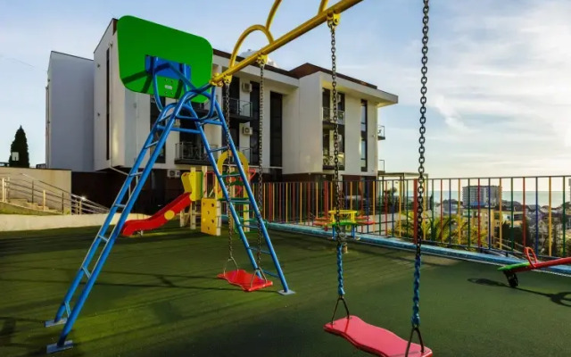 Dizaynerskaya studiya na zakrytoy territorii ryadom s basseynom Flat