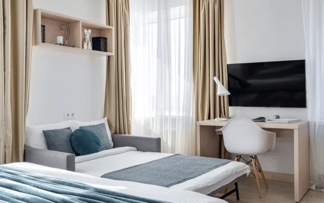 Апартаменты Family Apartment с панорамным видом на город