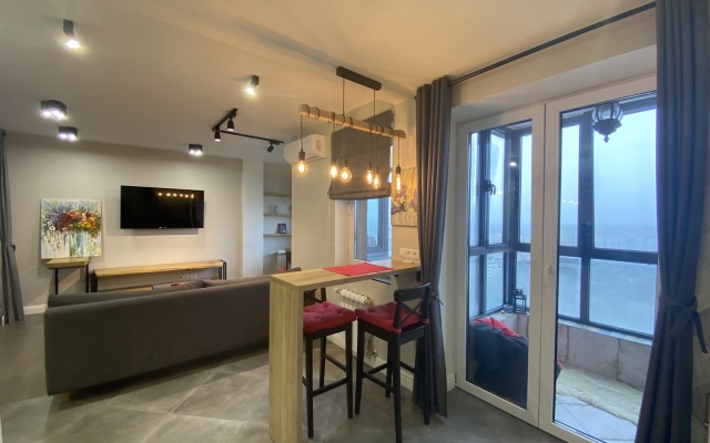 Dizaynerskie 23 Etazh Panoramny Vid Na Gorod Apartments