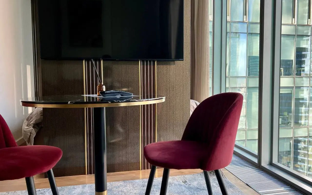 Apartment Студия Красотка с Панорамными Окнами в Москва-Сити