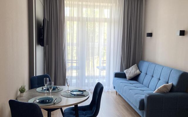 Uyutnye vblizi Zapadnogo plyazha Apartments
