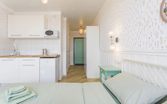 Квартира Студия с видом на реку, уходящую вдаль